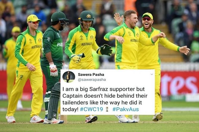 World cup 2019: Twitter reacts as Pakistan lost the game after a spirited performance against Australia