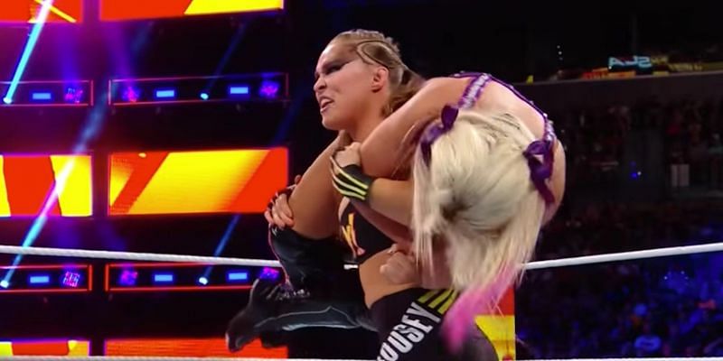 Alexa Bliss suffered her first major injury at Hell in a Cell