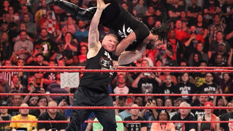 An angry Brock Lesnar makes for entertaining television.