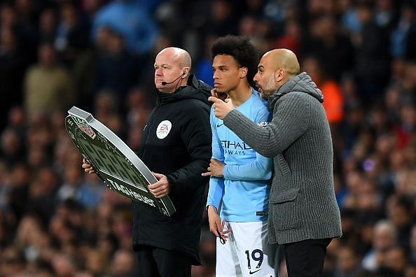 Pep wants to keep Leroy Sane.