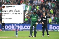 World Cup 2019: Twitter reacts as Babar Azam and Shaheen Afridi help Pakistan keep their semi-final hopes alive