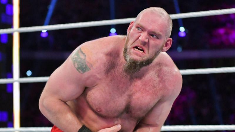 Lars Sullivan won his first official match on the main roster