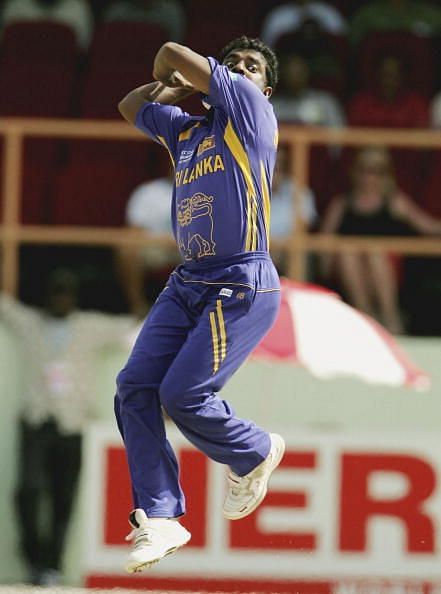 Muralitharan is the second highest wicket-taker in the World Cup after Glenn McGrath.