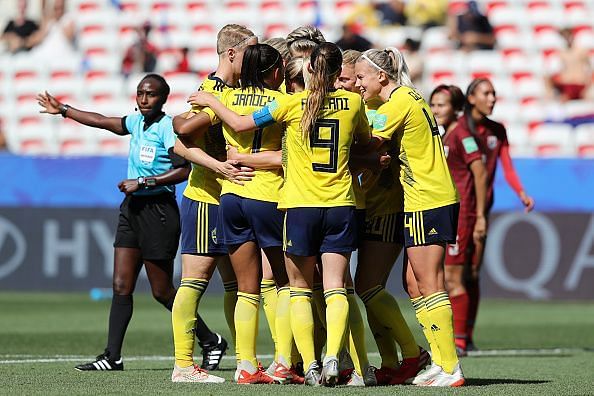Sweden v Thailand: Group F - 2019 FIFA Women&#039;s World Cup France