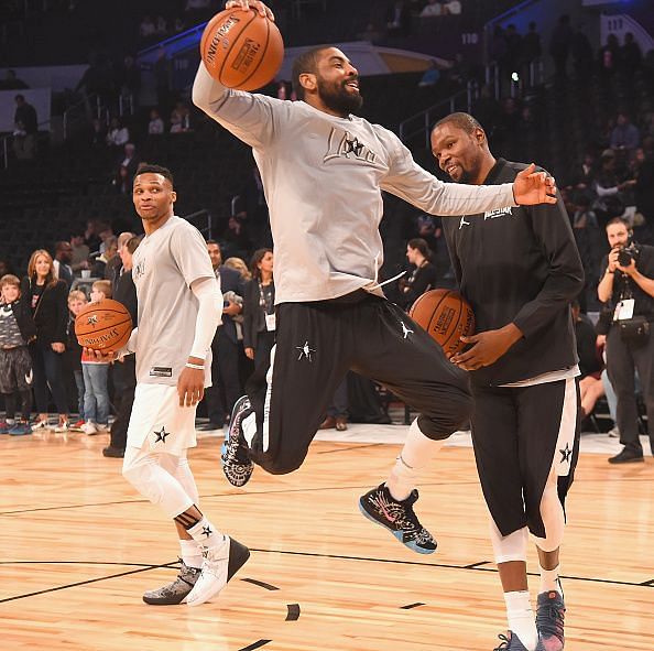 Durant and Irving could be playing together next season