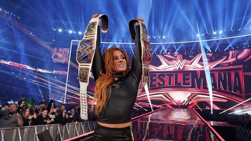 Becky Lynch stood tall at the end of WrestleMania 35.