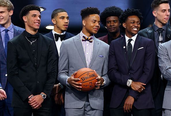Fox with the top picks in his 2017 draft class
