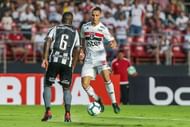Sao Paulo's Antony uses his plethora of skills to trouble defenders