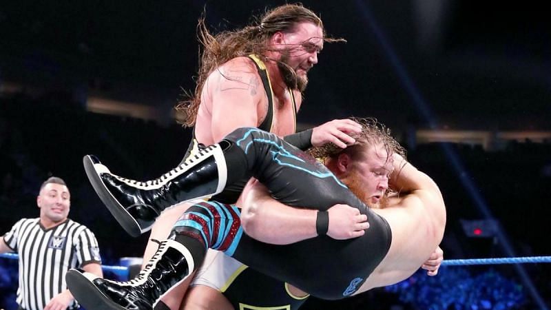 Sami Zayn took the pin in the second eight-man tag match this week