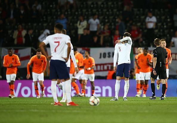 John Stones had an awful game against Holland