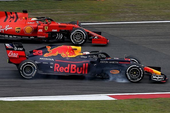 Max Verstappen is currently fourth on the standings behind Vettel