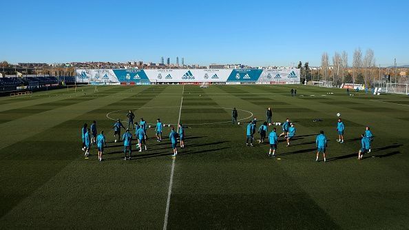 Real Madrid Training and Press Conference