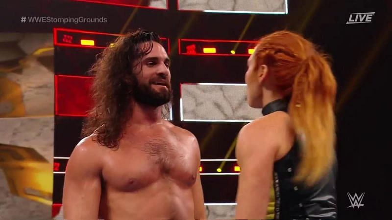 Seth Rollins and Becky Lynch stood tall at Stomping Grounds