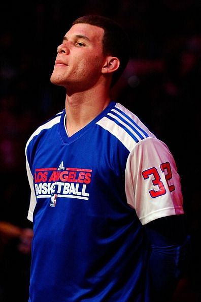 Blake Griffin at the T-Mobile Rookie Challenge