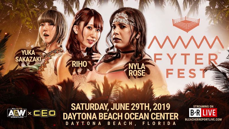 Image result for aew fyter fest 6 man tag