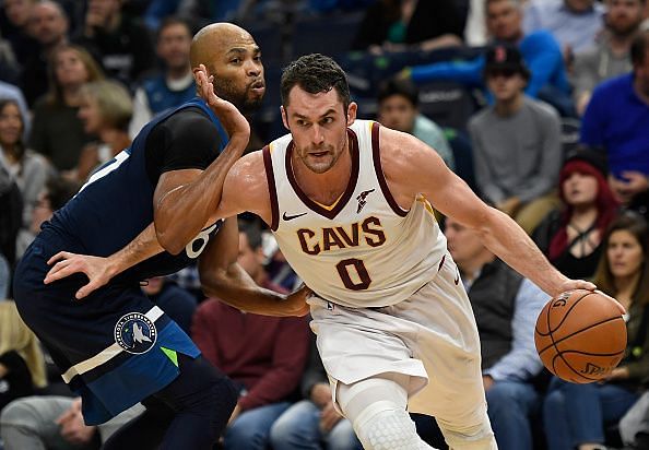 Kevin Love doesn&#039;t match the Cavs&#039; current timescale