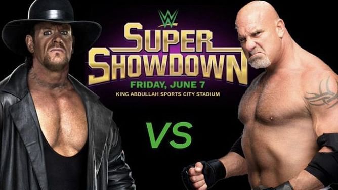 Super ShowDown में होने वाले अंडरटेकर Vs गोल्डबर्ग के मुकाबले का नतीजा हुआ लीक?