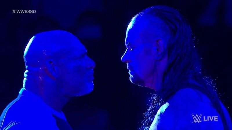 The Deadman appeared as if out of thin air as the show was about to close