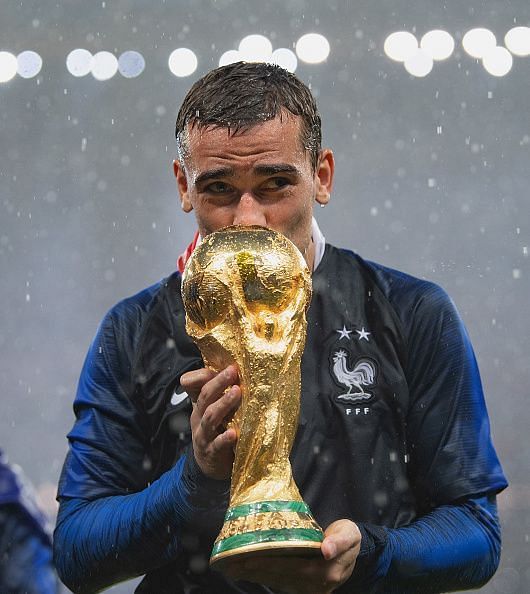 Griezmann played a crucial role in France&#039;s World Cup triumph