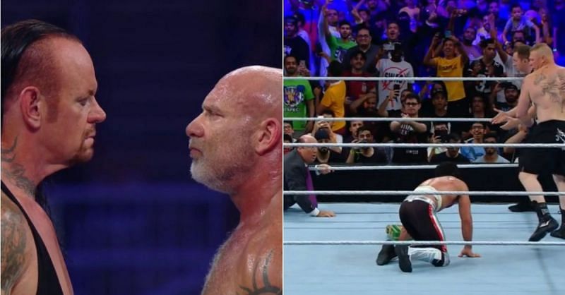Goldberg and The Undertaker faced off at Super ShowDown