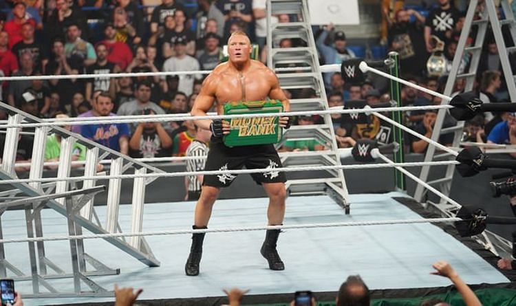 Lesnar could capture his third WWE Universal title tonight if he chooses to cash in Money in the Bank.