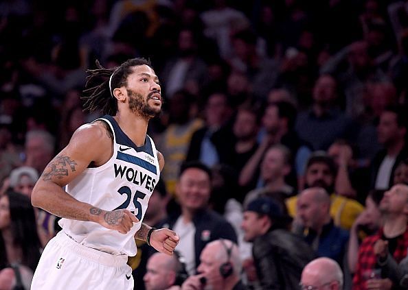 Derrick Rose enjoyed a resurgence during his 18-month spell with the Minnesota Timberwolves