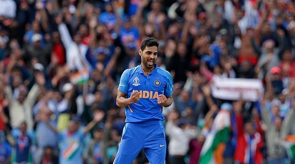 Bhuvi picked up the key wickets of Smith and Stoinis in the same over to end Australia&#039;s hopes