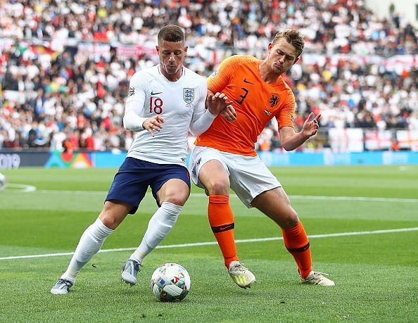 de Ligt recovered from an early mistake to impress against England during their Nations League semi-final