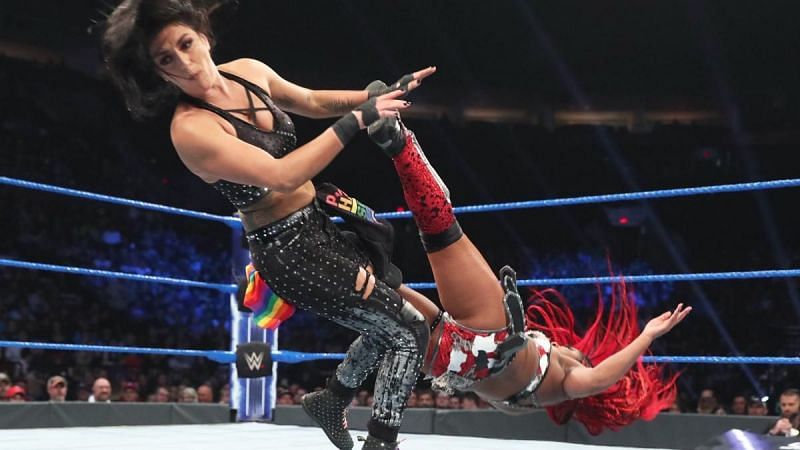 Sonya Deville defeated Ember Moon this week on SmackDown Live