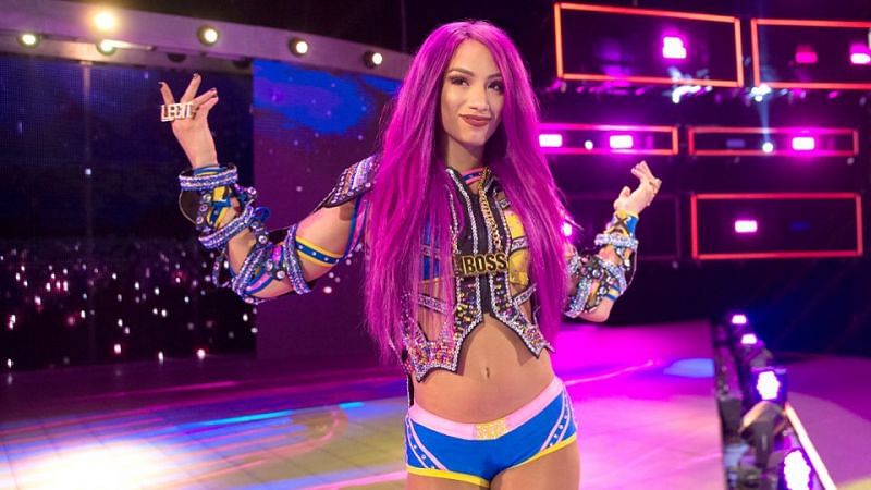 Sasha Banks is yet to appear on WWE television