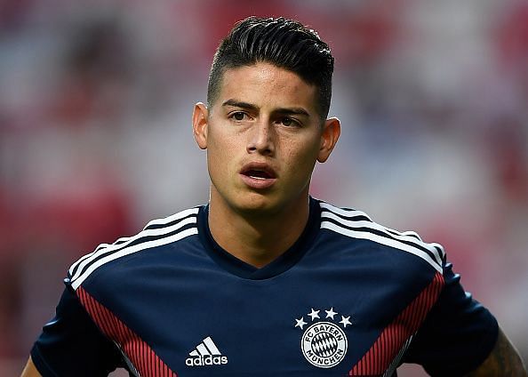 Rodriguez in Bayern colours.