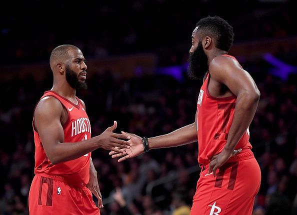 Chris Paul and James Harden have failed to defeat the Golden State Warriors