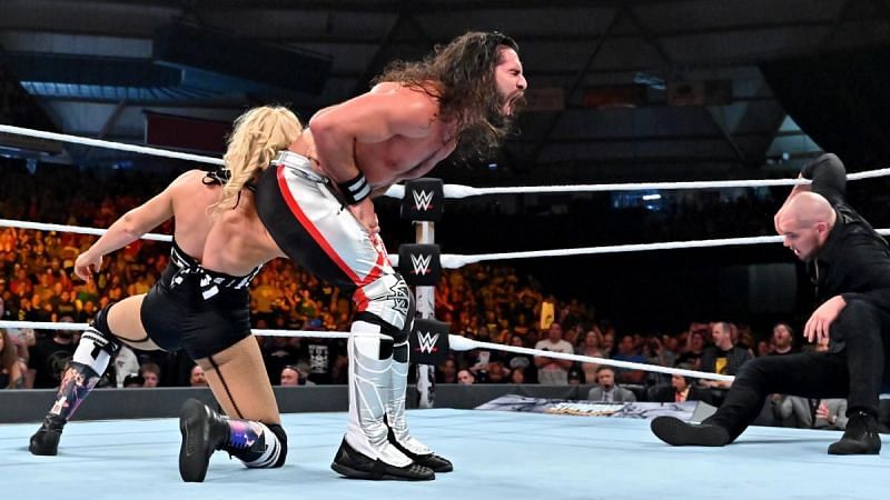 Seth Rollins had a bad time for a majority of the main event on Sunday