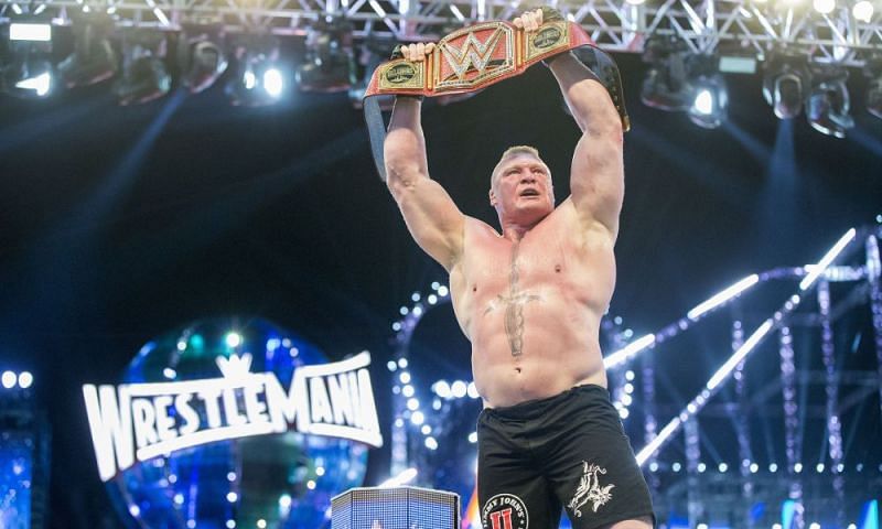If Lesnar is patient, this could be the sight at WrestleMania 36