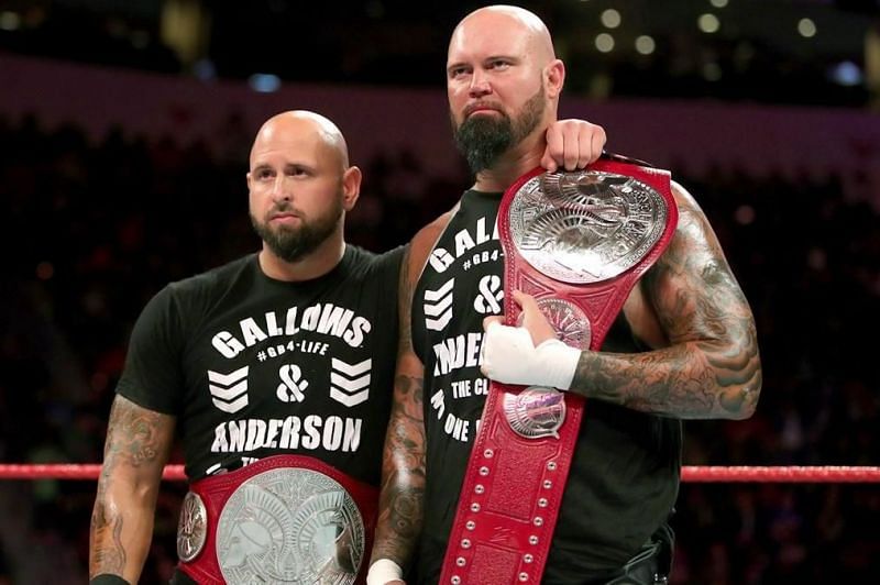 Anderson and Gallows are former Raw Tag Team Champions