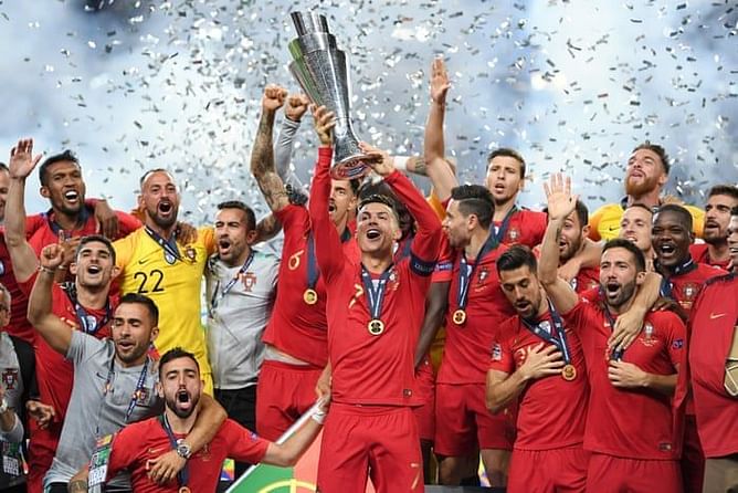 UEFA Nations League final: Ronaldo leads his side to another international trophy as Portugal beat Netherlands 1-0