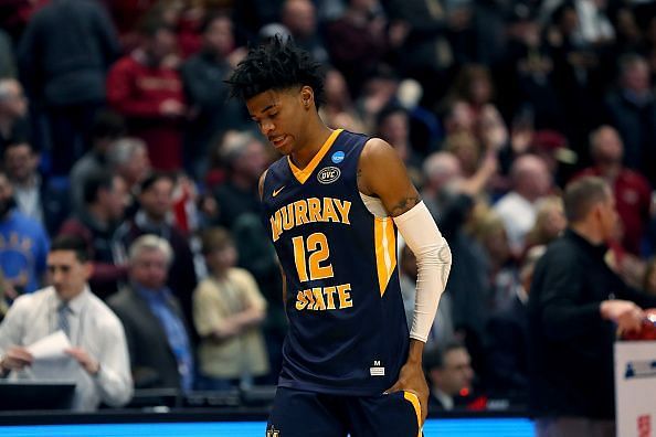 Ja Morant is projected as the No.2 pick in the NBA Draft