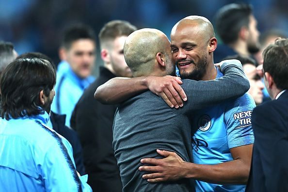 Guardiola is looking for a replacement for his defensive stalwart Vincent Kompany