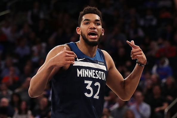 Minnesota Timberwolves chose Towns with the #1 in 2015
