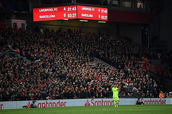 Liverpool v Barcelona - UEFA Champions League Semi Final: Second Leg