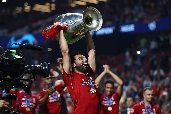 Salah scored the opening goal in this year&#039;s Champions League Final