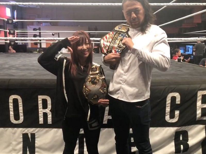 Kairi Sane and Shinsuke Nakamura. Friends today, foes tomorrow?