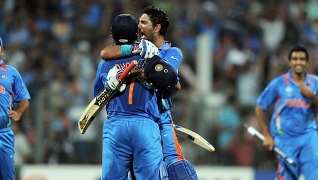 India after winning 2011 World Cup