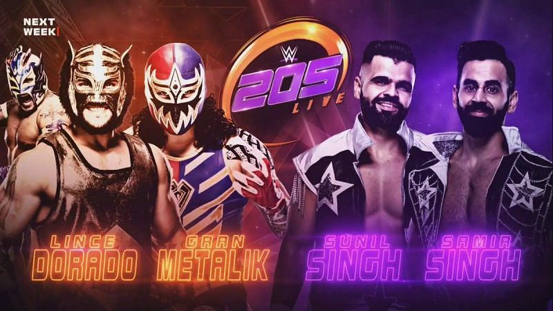 The Lucha House Party and the Singh Brothers are two of the best tag teams in 205 Live.