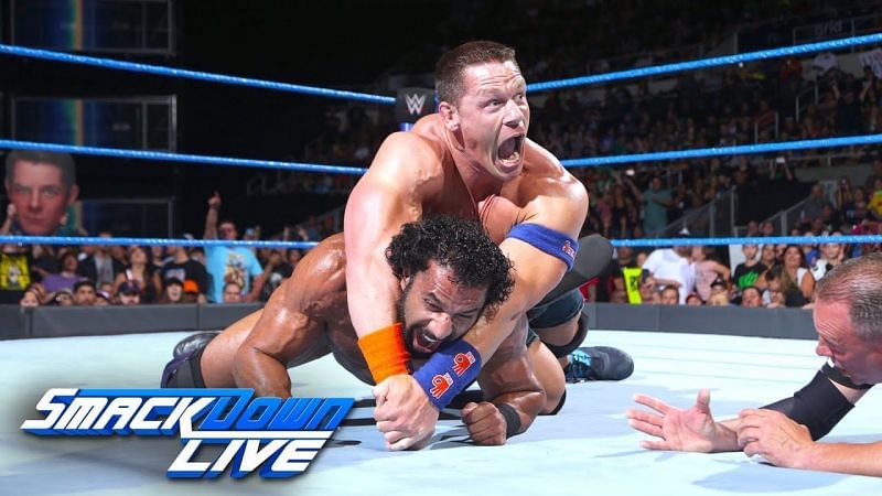 At least we got to see the match on Smackdown.