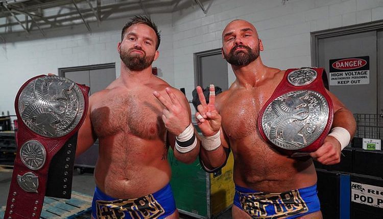 The Revival became new Raw tag team championship on the last week episode of Raw.