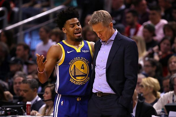 Steve Kerr&#039;s men suffered a 118-109 Game 1 defeat in Toronto