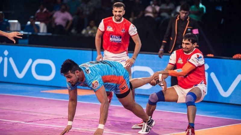 Surender Nada (R) will play for Patna Pirates in season seven