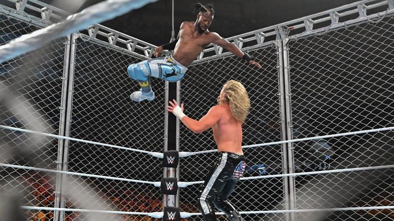 Kingston and the Show Off had an incredible Cage match
