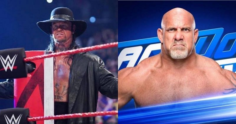 The Undertaker will return on RAW while Goldberg will make his SmackDown Live debut this week!